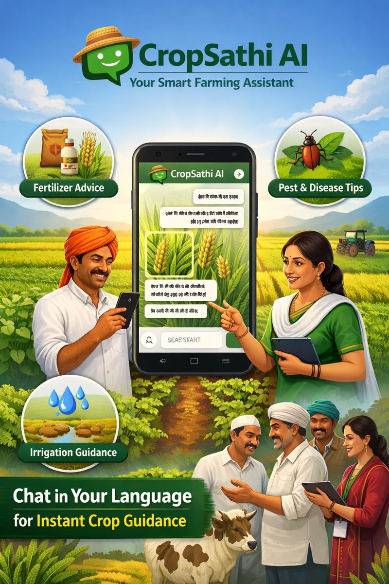 CropSathi AI – AI-Powered Farming Assistant